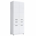 Hochschrank – 30 × 182 × 31 cm, mit Schubladen