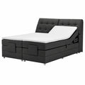 Boxspringbett – 180 × 200 cm, Anthrazit