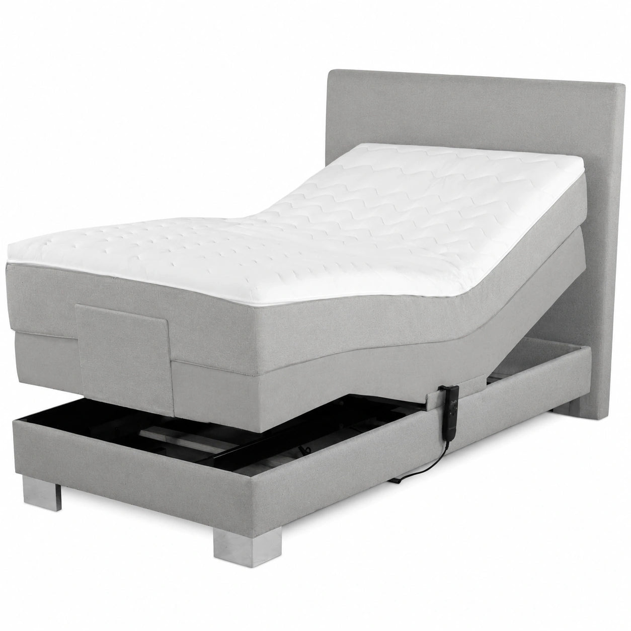 Boxspringbett – 90 × 200 cm, elektrisch