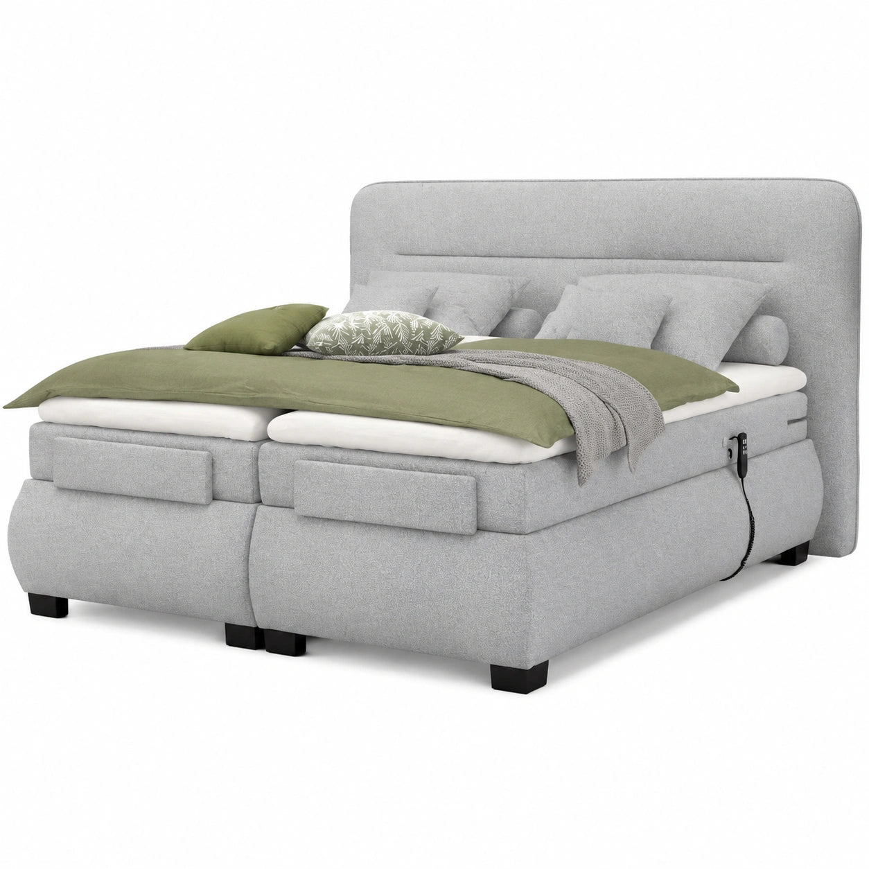 Boxspringbett – 180 × 200 cm, elektrisch