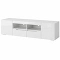 Schrank – 200 cm, moderner Stil, mit LED-Beleuchtung