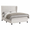 Boxspringbett – 140 × 200 cm, mit Bettkasten