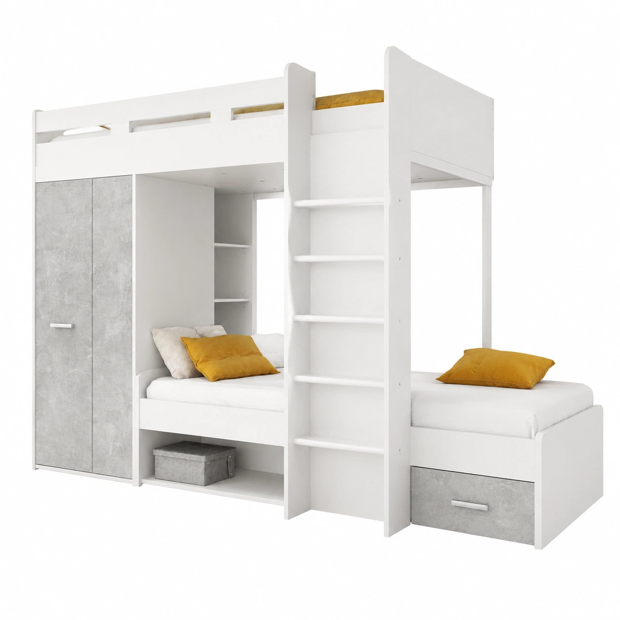 Hochbett – 269 × 180 × 115 cm